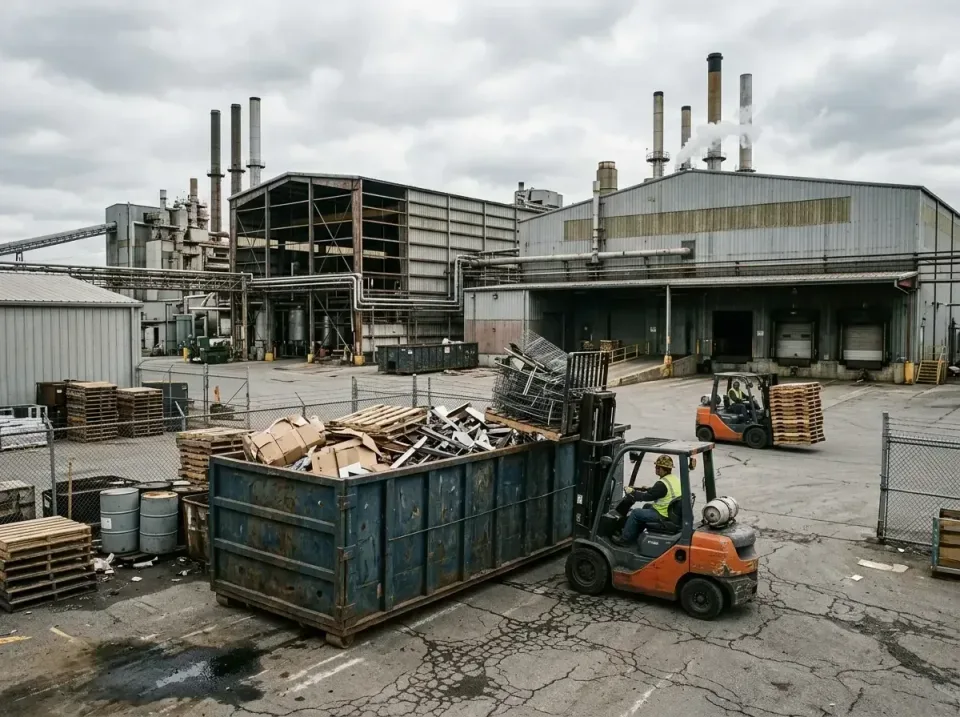 industrial-factory-scrap-conta-003 — frequently asked questions, Cheap Roll-off Dumpster Rentals in Deerfield, WI